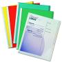 C-Line Report Covers with Binding Bars, Assorted Color Vinyl, White Bars, 8.5 x 11 Inches, 50 per Box (32550)