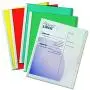 C-Line Report Covers with Binding Bars, Assorted Color Vinyl, White Bars, 8.5 x 11 Inches, 50 per Box (32550)
