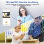 Mini Spy Camera WiFi, Relohas HD 1080P Spy Camera Wireless Hidden Live Streaming, Upgraded Night Vision/ Motion Activated Spy Cam Nanny Cam, Security Camera for Home and Outdoor (with Cell Phone APP)