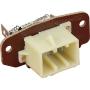 AIP Electronics HVAC Blower Motor Resistor AC Heater Switch Control Compatible Replacement For 1997-2014 Ford Trucks and Vans Oem Fit BMR130