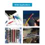 532pcs Heat Shrink Tubing Black innhom Heat Shrink Tube Wire Shrink Wrap UL Approved Ratio 2:1 Electrical Cable Wire Kit Set Long Lasting Insulation Protection, Safe and Easy, Eco-Friendly Material
