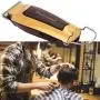 Vbest life Hair Clipper, Professional Electric Hair Cutting Machine Hair Clipper Hair Trimmer US Plug 100-240V, Gold(Gold)