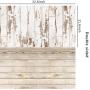 2 Pieces Pack Double Sided Background 4 Patterns: Food Photography Backdrop Gourmet Blogger Shot Cosmetic Makeup Photo Flat Lay Backdrop ins Style Marble Textures Board Rustic Grunge Wood Background