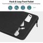 MoKo 11 Inch Tablet Sleeve Bag Carrying Case Fits iPad Pro 11, iPad 8th 7th Generation 10.2, iPad Air 4 10.9, iPad Air 3 10.5, iPad 9.7, Galaxy Tab A 10.1, Tab S6 Lite, S7, Fit Smart Keyboard