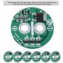 Diyeeni 6Pcs Super Capacitor Protection Board, 2.5V Super Farad Capacitor Board Protection Board Module, Protects Capacitor from Exceeding The Limiting Voltag