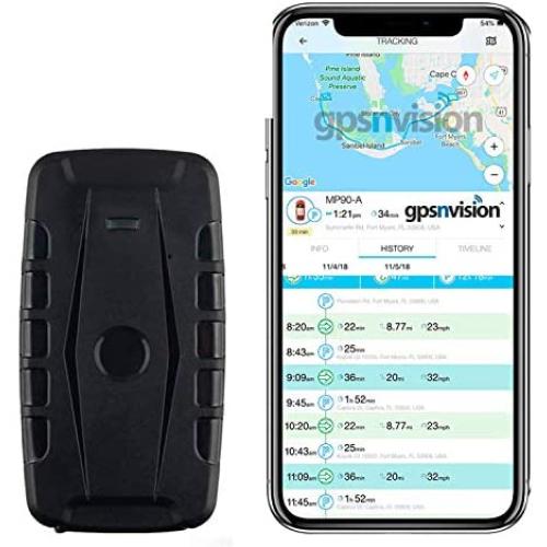 Hidden Magnetic GPS Tracking Device - Car GPS Tracker - Amazing 2 Month Battery-Includes Magnet