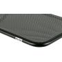 Allsop Large Metal Art Monitor Stand, 18-Inch wide platform holds 50 lbs with keyboard storage space - Black (30336)