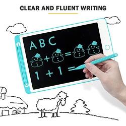 Richgv LCD Writing Tablet, Electronic Graphic Tablet, Writing & Drawing Doodle Board for Home, School,Office, Blue, 8.5 inches