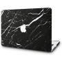 KECC Laptop Case Compatible with MacBook Pro 13'' (2021/2020/2019/2018/2017/2016) Plastic Hard Shell Cover A2338 M1 A2289 A2251 A2159 A1989 A1706 A1708 Touch Bar (Black Marble 2)