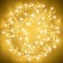 XUNXMAS 66ft 200 LED String Lights Indoor Outdoor, Super Bright Warm White Christmas Lights with 8 Lighting Modes, Extendable Waterproof Fairy Lights for Bedroom Patio Party Christmas Tree Decor