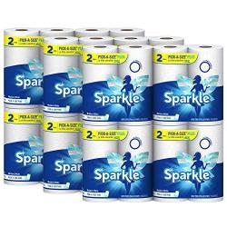 Sparkle Paper Towels, 24 = 47 Regular Rolls, Modern White, Pick-a-Size Plus