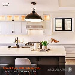 LEDVANCE 74765 A19 Efficient 8.5W Soft White 2700K 60W Equivalent A29 LED Light Bulb (24 Pack), 10 yr, 24 Count