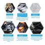 uxcell 236mil 10.76sqft Car Engine Floor Cargo Area Sound Deadener Heat Insulation Dampening Mat 40''x40''
