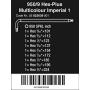 Wera 05022639001 L-key-Set for 950 SPKL/9 SZ imperial,MULTI