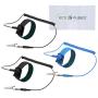 Anti Static Wrist Straps - 3 Pack - Reusable Anti-Static Wrist Straps Equipped with Grounding Wire and Alligator Clip - Enables You to Ground Yourself While Working on Sensitive Electronics