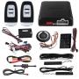 EASYGUARD EC002-NS PKE Passive Keyless Entry Car Alarm System Remote Start Starter Push Start Stop Button Touch Password Entry Shock Sensor Alarm