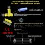 UniqueFire 1508 IR 810nm Flashlight Hunting 3 Watt SFH 4703AS Zoomable LED Torch Infrared Light with 18650 Rechargeable Batteries & USB Charger IR Illuminator Night Vision Device Fill Light Torch Set