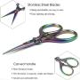 BIHRTC Scissors 4.5 Inch Bird Scissors Sewing Scissors and 3.6 Inch Embroidery Scissors Stainless Steel Sharp Scissors Shears for Sewing Needlework Art work Craft Office DIY Tools Small Shears