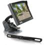 Pyle Backup Car Camera Rearview Monitor System - Parking & Reverse Assist with Waterproof and Night Vision Abilities, 4.7'' Monitor Display Screen, Wide Angle Lens Cam, Distance Scale Line - (PLCM4700)
