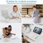 Adjustable Laptop Tablet Stand-Upgrade Foldable Laptop Riser Stand with 15 Adjustable Levels,Portable Stand with Cleaning Tools