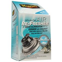 Meguiars G16402 Whole Car Air Re-Fresher Odor Eliminator Mist, New Car Scent, 2 Fluid Ounces