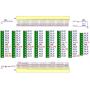 CZH-LABS Screw Terminal Block Breakout Board Module for BeagleBone Black.