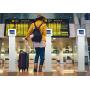CTA Digital: Premium Locking Floor Stand Kiosk for iPad 10.2-Inch (7th & 8th Gen.), 11-Inch iPad Pro/iPad Air 3/iPad Gen. 5-6/iPad Pro 10.5/Galaxy Tab A 9.7''& More, White
