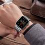 Fitlink Stainless Steel Metal Band for Apple Watch 38/40/42/44mm Replacement Link Bracelet Band Compatible with Apple Watch Series 6 Apple Watch Series 5 Apple Watch Series 1/2/3/4 (Silver,42/44mm)