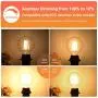 G25 LED Edison Dimmable Globe Light Bulbs 100W Equivalent 1200LM 2700K Soft Warm White LED Vanity Light 8W E26 Medium Base Vintage Filament Bulbs for Bedroom Bathroom Makeup Mirror Pendant 4 Packs G25 LED Edison Dimmable Globe Light Bulbs 100W Equivalent 1200LM 2700K Soft Warm White LED Vanity Light 8W E26 Medium Base Vintage Filament Bulbs for Bedroom Bathroom Makeup Mirror Pendant 4 Packs