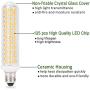 E11 LED Bulb, Dimmable 100W E11 Halogen Bulb Replacement, 9W 1100lm Patented Product,E11 Mini Candelabra Base, for Indoor Decorative Lighting,Warm White 3000K, 2-Pack