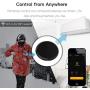 MoesGo WiFi IR Control Hub Smart Home Universal Blaster Infrared Repeater Hub Wireless Remote Control via Smart Life/Tuya APP Compatible with Alexa Google Home and No Hub Required