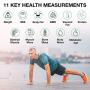 KoreHealth KoreScale Smart Scale Biometric Monitor BMI Body Weight Muscle Mass Protein Basal Metabolic Rate True Fitness Weight Loss Scale