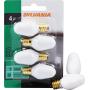 LEDVANCE 621031 13553 Sylvania Incandescent Lamp, 4 W, 120 V, C7, Candelabra Screw E12, 3000 Hr, 4 Piece LEDVANCE 621031 13553 Sylvania Incandescent Lamp, 4 W, 120 V, C7, Candelabra Screw E12, 3000 Hr, 4 Piece