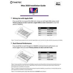 Timetec Hynix IC 32GB KIT(2x16GB) Compatible for Apple DDR4 2666MHz for Mid 2020 iMac (20,1/20,2) / Mid 2019 iMac (19,1) 27-inch w/Retina 5K Display, Late 2018 Mac Mini (8,1) PC4-21300/PC4-21333 RAM