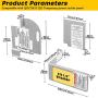 Generator Interlock kit, QOCGK2C QO Cover Generator and QOM2 Frame Size Main Breaker Interlock Kit, For Use on Indoor QO 150A - 225A Main Breaker Load Centers, Indoor Kit Generator Interlock kit, QOCGK2C QO Cover Generator and QOM2 Frame Size Main Breaker Interlock Kit, For Use on Indoor QO 150A - 225A Main Breaker Load Centers, Indoor Kit