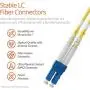 LC to SC Fiber Patch Cable Single Mode Duplex - 1m (3.28ft) - 9/125um OS1 LSZH - Beyondtech PureOptics Cable Series