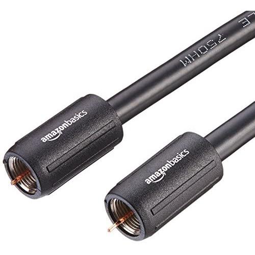 Amazon Basics CL2-Rated Coaxial TV Antenna Cable - 4 feet