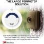 Dakota Alert DCMA-4000 Wireless Motion Detector Driveway Alarm System - DCMT-4000 Passive Infrared Transmitter and DCR-4000 Receiver