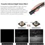 UniqueFire 1508 IR 810nm Flashlight Hunting 3 Watt SFH 4703AS Zoomable LED Torch Infrared Light with 18650 Rechargeable Batteries & USB Charger IR Illuminator Night Vision Device Fill Light Torch Set