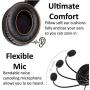 Discover D722U Noise Cancelling USB Wired Headset Compatible with Computer Softphone Apps Like Ringcentral, Nextiva, 8x8, Jive, Vonage, Cisco, Microsoft Teams, Avaya, Skype, Zoom and More