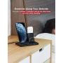 Seneo Wireless Charger, 3 in 1 Wireless Charging Station for Apple Watch, AirPods Pro/2, Detachable and Magnetic Wireless Charging Stand for iPhone 11 Pro Max/X/XS/XR/8Plus(NO QC 3.0 Adapter)
