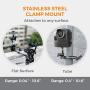 Brinno BCC2000 | Construction & Outdoor Security Time Lapse Camera Trio Bundle Pack | Includes: TLC2000 Camera, Industrial Clamp, & Weather-Resistant Case | 1-Year Battery Life | 1080P