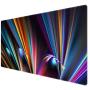 Benvo Extended Mouse Pad Large Gaming Mouse Pad- 35.4x15.7x0.12 inch Computer Keyboard Mouse Mat Non-Slip Mousepad Rubber Base and Stitched Edges for Game Players, Office, Study, Rainbow Line Design