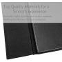 Multifunctional Office Desk Pad 34 x 20 Inch Premium Leather Desk Mat Blotters Laptop Keyboard Mouse Pad Organizer with Comfortable Writing Surface and Liftable Side Rails for Office Home