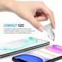 Maxboost Car Charger with SmartUSB Port 4.8A/24W [White/Grey] Charger Adapter for iPhone 12 11 Pro Max/XS Max/XR/XS/X/8/7/Plus, S20 Ultra/S10/S10+/S10e/Note,LG,iPad Pro/Air 2/Mini,Huawei, Moto,Pixel