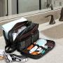 Leather Toiletry Bag for Men,Large Capacity Waterproof Travel Dopp Kit with Sturdy Handle,Travel Organizer for Toiletries -Travel Bag for Dad/ Men/ Husband -Perfect Gifts for Valentines Day