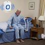Wireless Caregiver Pager Motion Sensor Alert Room Bed Alarm and Fall Prevention for Home Elderly Kids with 1 Receiver and 1 Motion Detector