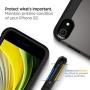 Spigen Tough Armor Designed for iPhone SE 2020 Case - Gunmetal