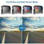 DALLUX Backup Camera System with 9'' Monitor Built-in DVR Recorder for RV Semi Box Truck Trailer Motorhome,Quad Split Screen 4 Channel 1080P HD Waterproof Rear & Side View Rearview Camera Kit