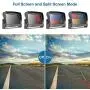 DALLUX Backup Camera System with 9'' Monitor Built-in DVR Recorder for RV Semi Box Truck Trailer Motorhome,Quad Split Screen 4 Channel 1080P HD Waterproof Rear & Side View Rearview Camera Kit